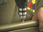 Drilling seat frame