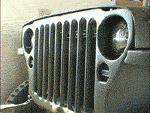 Grill close up