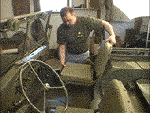 Tony installs jeep passenger seat