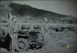 Jeeps in formation